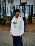 ZBADY bluza LOGO 0.2 (white) oversize